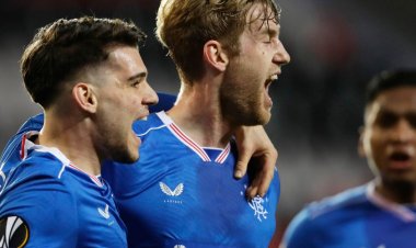 Rangers defender Filip Helander admits Mikael Lustig jibes after title win