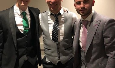 Paddy Roberts In Celtic Insta Post