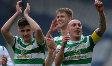 Kieran Tierney sends Instagram message to Scott Brown after Celtic exit is confirmed