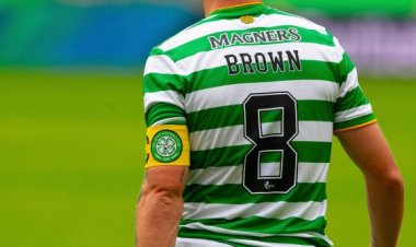 Celtic fans paint giant grafitti mural in Scott Brown tribute following Aberdeen coach announcement
