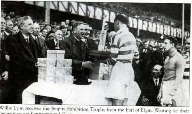 Empire Exhibition Cup Final, Celtic 1 Everton 0  – A Model of the Towe