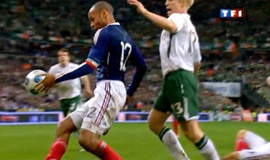 Memories view of far-off distant days – Is Thierry Henry's Handba