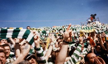 East End Park, Dunfermline – The week before Celtic stopped their Ten