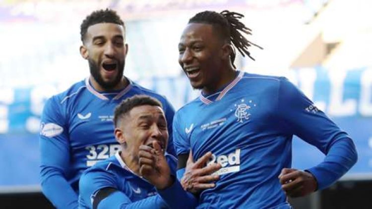 Rangers win Premiership title after Celtic draw at Dundee United | Goal.com
