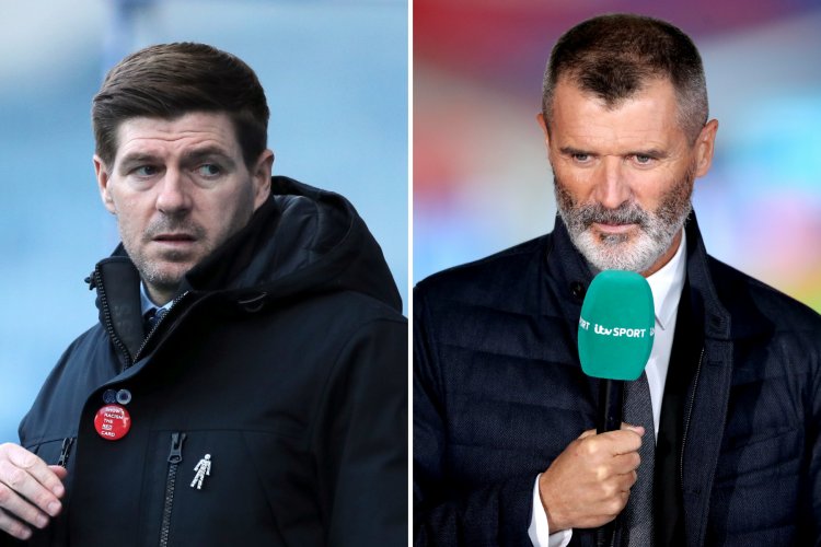 Roy Keane refuses to congratulate Rangers and Steven Gerrard on Sky Sports