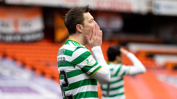 Celtic's Callum McGregor says watching Rangers lift Scottish Premiership trophy will 'fuel our fire'