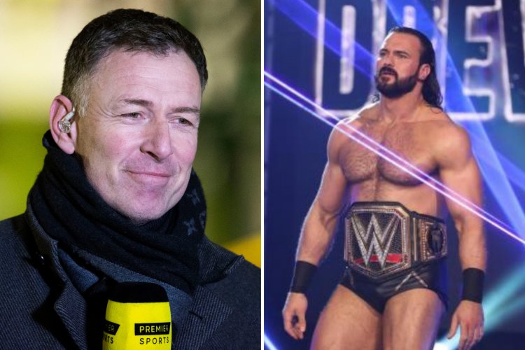 Celtic hero Chris Sutton hits out at Rangers-daft WWE star Drew McIntyre over 'embarrassing' video