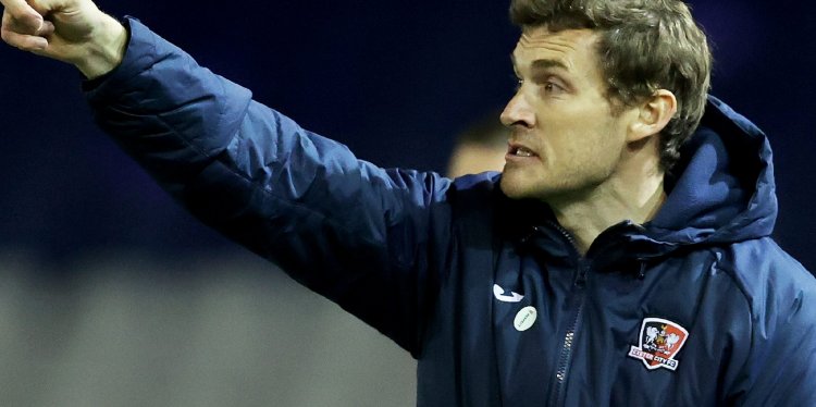 Exeter City boss hints in-demand attacker will be sold in the future