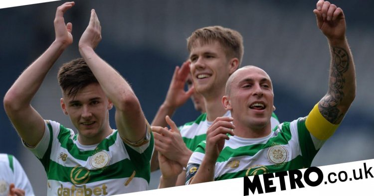 Kieran Tierney sends class message to departing Celtic captain Scott Brown