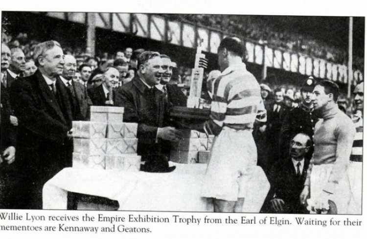 Empire Exhibition Cup Final, Celtic 1 Everton 0  – A Model of the Towe
