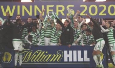 CELTIC FANS IN GREEN LIGHT HOPE