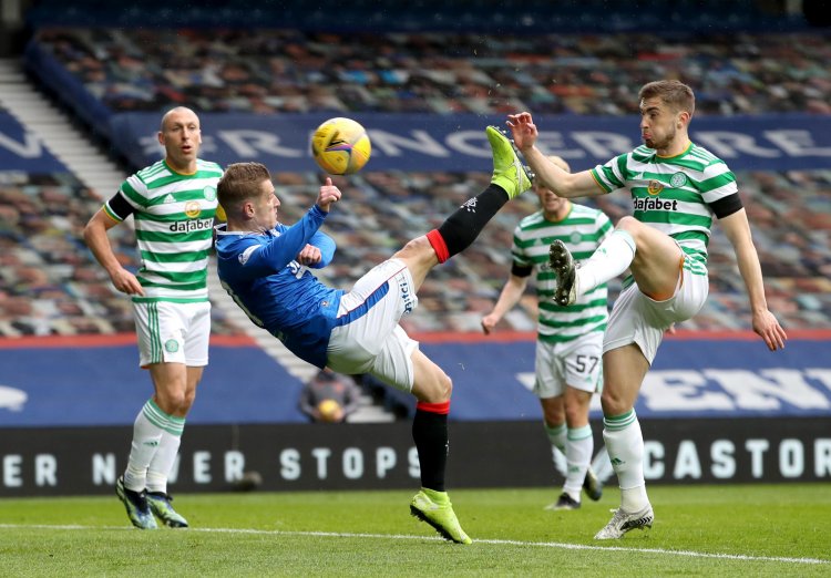 Watch: Steven Davis bags stunning overhead kick opener as Rangers stun Celtic at Ibrox