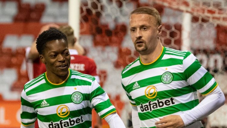 Aberdeen 1-1 Celtic: Leigh Griffiths levels with last kick of game to deny Stephen Glass first league win