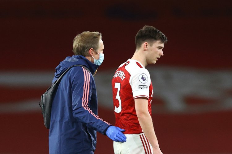 Kieran Tierney injury update as Arsenal prepare for Europa League semi&#45;final