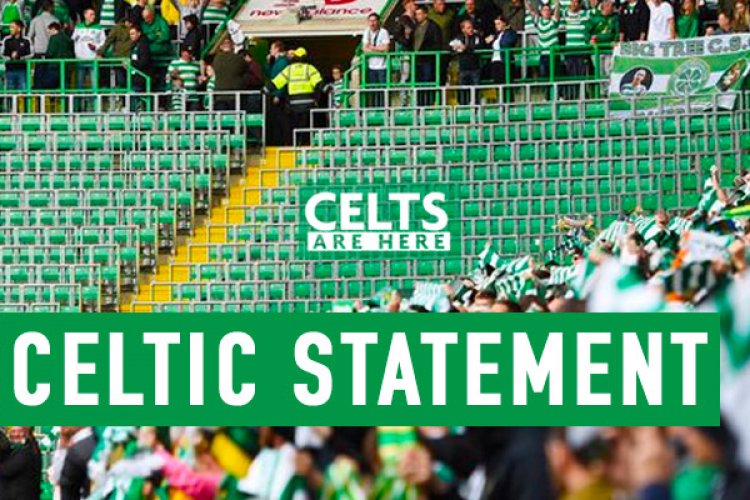 Celtic Release Statement to Season Ticket Holders