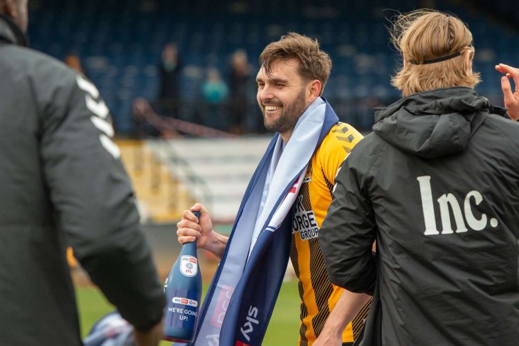 Captain’s pride for Greg Taylor in Cambridge United’s promotion