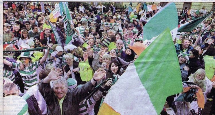 Photo Of The Day: Celtic Street Party 2001 | The Celtic Star