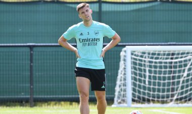Ex-Celtic star Kieran Tierney returns to Arsenal training early to face rivals Rangers at Ibrox