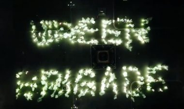 Celtic's Green Brigade ultras celebrate 15th anniversary with pyro display
