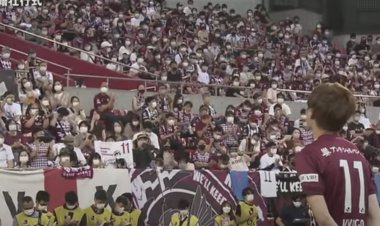 Kyogo Furuhashi given adoring Vissel Kobe send-off