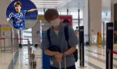 Kyogo Furuhashi breaks silence on Celtic move as he catches flight to quarantine ahead of move