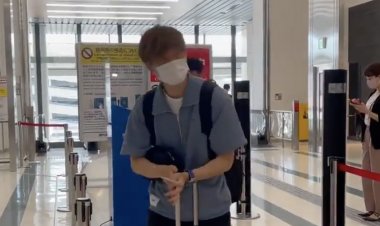 Kyogo Furuhashi's first Celtic words as striker flies to UK for quarantine