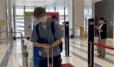 Kyogo Furuhashi catches flight for Celtic transfer and sends message to fans