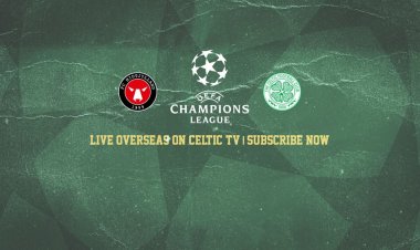 FC Midtjylland v Celtic LIVE for overseas Celtic TV subscribers & Premier Sports UK & Ireland