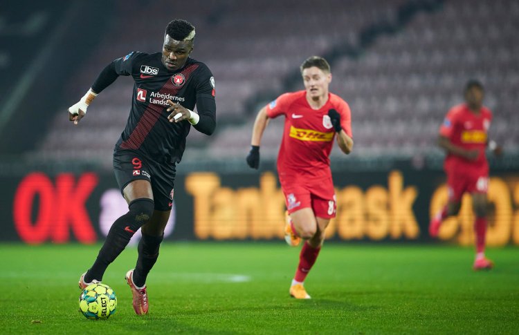 Confirmed: Midtjylland's top striker Sory Kaba won't play against Celtic tonight - 67 Hail Hail