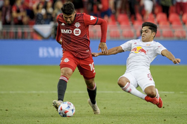 Teenage substitute Priso scores to give Toronto FC a 1-1 tie with Red Bulls