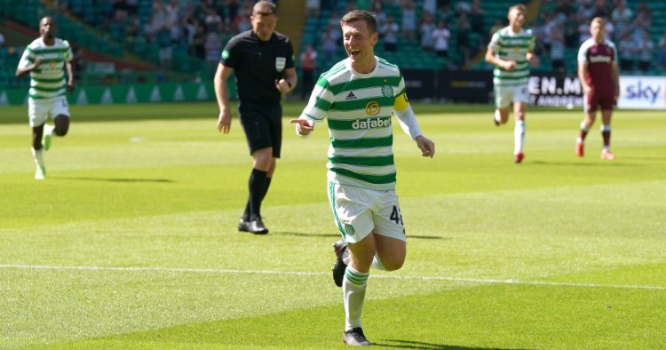 Watch: New Celtic captain Callum McGregor scores curler vs. West Ham - Planet Football