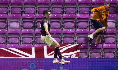 John Souttar in 'beast mode' before and after his Hearts winner v Celtic