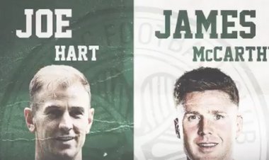 Joe Hart hails Celtic arrival after joining with James McCarthy