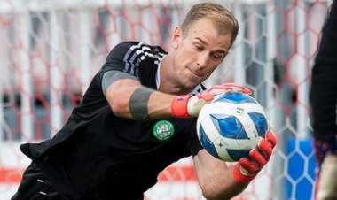 Joe Hart gets to work at Celtic and learns squad number ahead of Jablonec clash