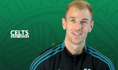 Joe Hart Posts Celtic Message to His 1.4million Followers