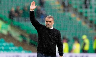 Postecoglou revels in Kyogo Furuhashi Celtic hat-trick and takes dig at Edouard