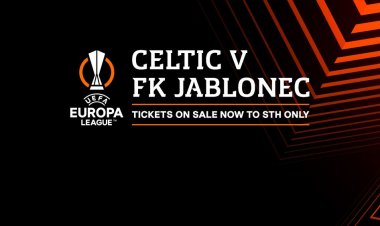 Celtic v FK Jablonec – STH deadline 5pm, Monday