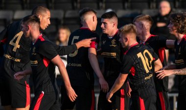 Rangers and Celtic B net NINETEEN goals between them in Lowland League routs