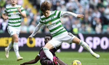 Kyogo Furuhashi moment shows Celtic fans he'll handle Scottish roughness