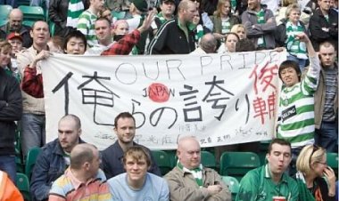 Photo Of The Day: Japanese Celtic Supporters At Paradise | The Celtic