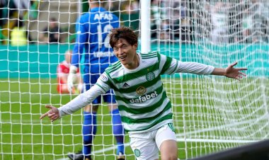 In-form Kyogo Furuhashi helps Celtic to first-leg victory over AZ Alkmaar