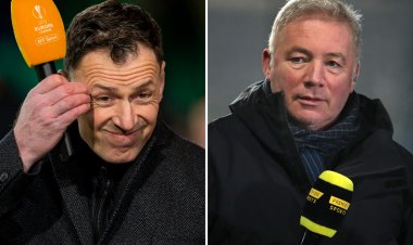 Chris Sutton fires Rangers 'worry' warning to Ally McCoist and hails Celtic as 'best team in Scotland'