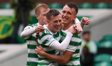 Celtic 6-0 St Mirren: David Turnbull nets hat-trick as Hoops go top of the Scottish Premiership