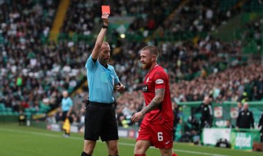 Celtic smash six past Saints as reckless Alan Power red card costs Buddies dear