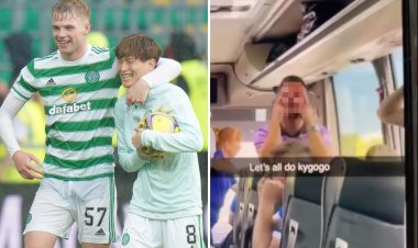 Celtic condemn 'sickening & pathetic' racist abuse of Kyogo by Rangers fans