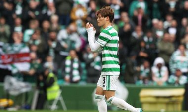Kyogo Furuhashi set 40-goal Celtic challenge by Kris Commons