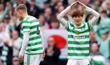 'I'll never walk alone' Kyogo Furuhashi speaks after 'racist chant video' on Rangers bus