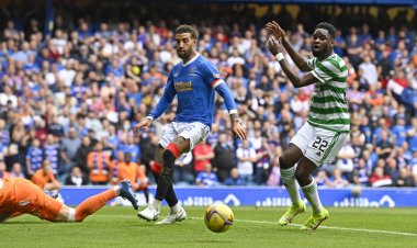 WATCH: Celtic striker Odsonne Edouard fluffs his lines against Rangers