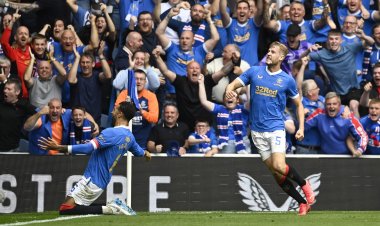 Rangers 1-0 Celtic: Filip Helander goal stretches Scottish champions' unbeaten run in derby games to seven