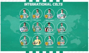 Good luck to Celtic’s international stars